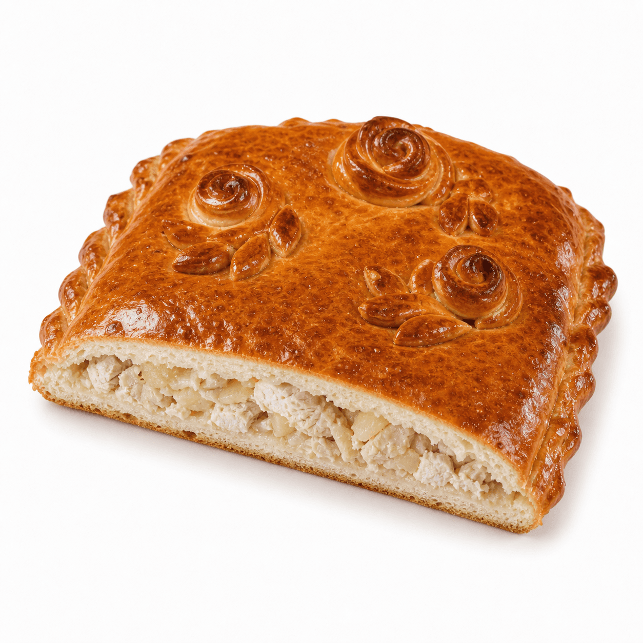 Пирог с курицей